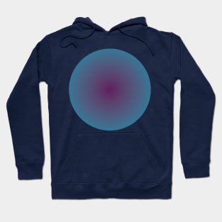 Bullseye in Blue II Hoodie